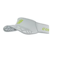 Czapki i chusty sportowe damskie - COMPRESSPORT Daszek biegowy SPIDERWEB ULTRALIGHT VISOR white - miniaturka - grafika 1
