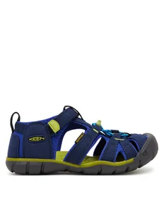 Keen Sandały Seacamp Ii Cnx Y 1030819 Granatowy - Buty trekkingowe dziecięce - miniaturka - grafika 1