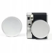 Dekielki do obiektywów - Dekielek Ochronny Dekiel Osłona Na Obiektyw Do Fujifilm Fuji Instax Mini 90 / Srebrny - miniaturka - grafika 1