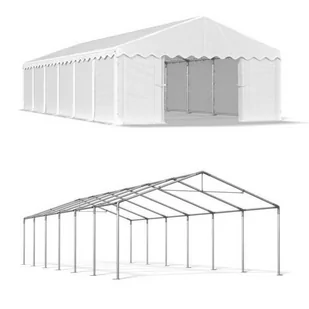 Namiot Magazynowy Letni 6x12x2 Biały SUMMER MPE - Altany ogrodowe - miniaturka - grafika 1