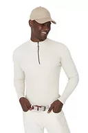 Swetry męskie - Trendyol Męska bluza ze stójką, gładka, slim sweter, Ecru, M, Ecru, M - miniaturka - grafika 1