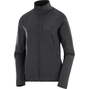 BLUZA SALOMON ESSENTIAL LIGHTWARM FZ W C24459 - Bluzy sportowe damskie - miniaturka - grafika 1