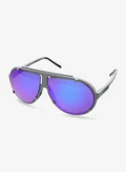 Okulary przeciwsłoneczne - Okulary przeciwsłoneczne Uvex Esntl Pina - grey matt/mirror purple - miniaturka - grafika 1
