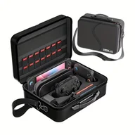 Akcesoria do Nintendo - TEMU Etui do przechowywania dla Nintendo Switch 2, wielofunkcyjne etui ochronne, przenośna torba na ramię i akcesoria - miniaturka - grafika 1