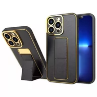 Etui i futerały do telefonów - New Kickstand Case etui do iPhone 12 Pro z podstawką czarny - miniaturka - grafika 1