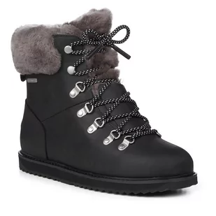 Śniegowce EMU Australia Larawag Leather W12937 Black - Śniegowce damskie - miniaturka - grafika 1
