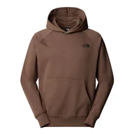 Bluzy sportowe męskie - Bluza The North Face Raglan Redbox 0A89F91OI1 - brązowa - miniaturka - grafika 1