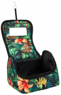 Wielokolorowa kosmetyczka z wbudowanym lusterkiem — Peterson - Kosmetyczki, organizery i kuferki - miniaturka - grafika 5