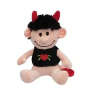 Maskotki i pluszaki - Pluszak, maskotka D0159 Diabełek Walentynkowy 22 cm - miniaturka - grafika 1