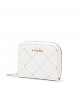 Portfele - Portfel Damski Elegancki Mały Skóra Ekologiczna PUCCINI Biały PLXP0312-0 - miniaturka - grafika 1