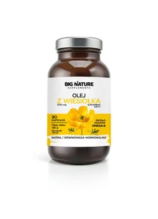 Big Nature Olej z wiesiołka - suplement diety 90 kaps. - suplement - Suplementy diety - miniaturka - grafika 1