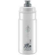 Shakery i bidony sportowe - Bidon ELITE Jet Green 550 ml Przezroczysty - miniaturka - grafika 1