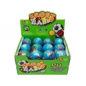 Piłki dla dzieci - ADAR Piłeczka piankowa Globus 6cm p24 521643 cena za 1 sztukę - miniaturka - grafika 1