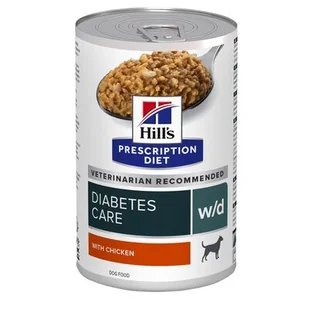 Hill's Prescription Diet w/d Diabetes Care, kurczak - 24 x 370 g - Mokra karma dla psów - miniaturka - grafika 1