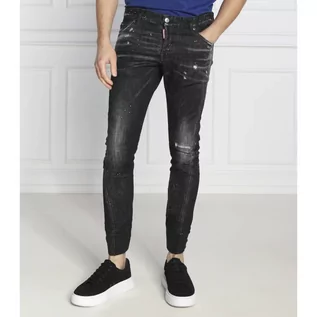 Spodnie męskie - Dsquared2 Jeansy Sexy Twist Jean | Skinny fit - grafika 1