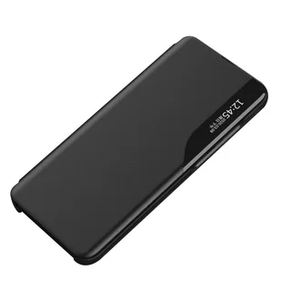 Eco Leather View Case elegancki futerał etui z klapką i funkcją podstawki Xiaomi Redmi Note 11 Pro+ 5G (China) / 11 Pro 5G (China) / Mi11i HyperCharge / Poco X4 NFC 5G czarny - Etui i futerały do telefonów - miniaturka - grafika 2