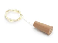 Dekoracje sali - PartyDeco Lampki LED z korkiem do butelki, ciepły biały, 197cm LEDC5 [17388156] - miniaturka - grafika 1
