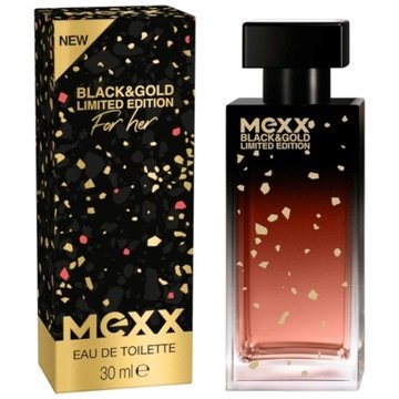 Mexx Black & Gold Limited Edition 30ml Edp Woda Toaletowa Perfumy Damskie