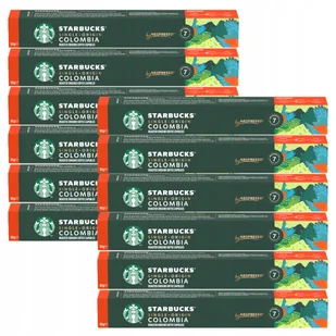 Starbucks Nespresso Colombia 120 kapsułek 12x 57g - Kawa w kapsułkach i saszetkach - miniaturka - grafika 1