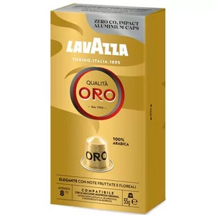 Lavazza, kawa kapsułki Qualita Oro Nespresso, 10 kapsułek - Kawa w kapsułkach i saszetkach - miniaturka - grafika 1