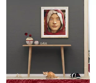 Stolik DESIDERO 74x100 cm brązowy - Ławy i stoliki kawowe - miniaturka - grafika 1