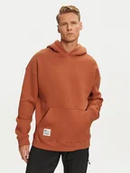 Bluzy męskie - Alpha Industries Bluza 146336 Brązowy Regular Fit - miniaturka - grafika 1