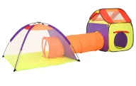 Namioty i tipi dla dzieci - Kolorowy namiot dziecięcy 3w1 K5-H56 - miniaturka - grafika 1