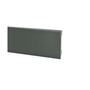 Listwa przypodłogowa pcv Verona KX05 Szara Szczotkowana 80x2400 mm Korner - Listwy przypodłogowe - miniaturka - grafika 1