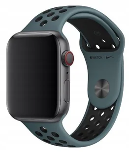Pasek Apple Nike Sport Band 44 / 45 / 49MM MTP32ZM/A Celestial Teal/Black - Akcesoria do smartwatchy - miniaturka - grafika 1