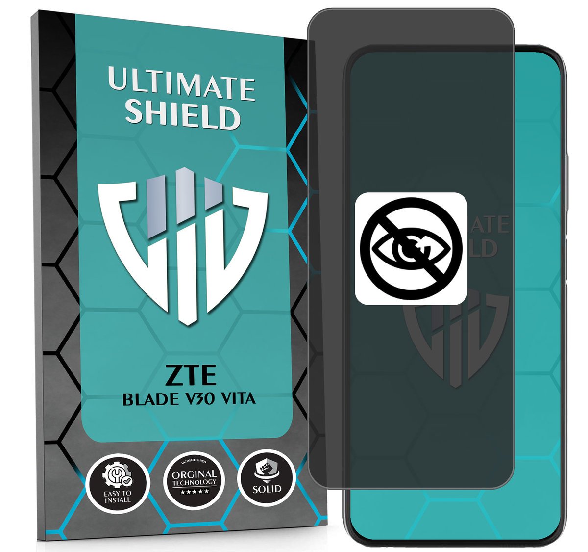 NAJLEPSZA FOLIA 5D ANTYSZPIEGOWSKA DO ZTE BLADE V30 VITA HYDROŻELOWA MATOWA