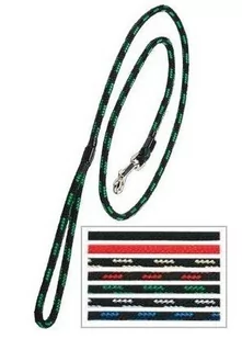 Chaba Smycz linka - 10mm x 120 cm czarna 2068 - Smycze dla psów - miniaturka - grafika 1