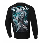 Odzież taktyczna i umundurowanie - Bluza Pit Bull Seria Regular Santa Muerte '24 - Czarna XL - miniaturka - grafika 1