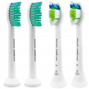 Philips Końcówki do szczoteczki sonicznej DiamondClean x2 i Proresult HX6011 x2 - Końcówki do szczoteczek elektrycznych - miniaturka - grafika 1