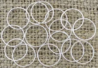 Biżuteria - akcesoria - [301016] Ogniwka zamknięte 10mm srebrne 20szt - miniaturka - grafika 1