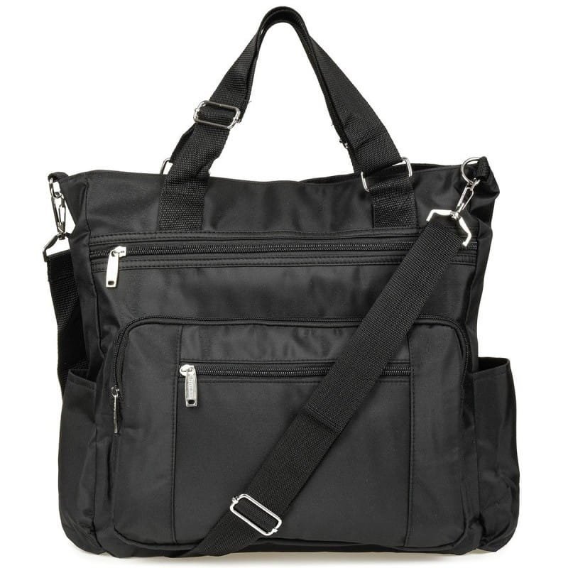 Torba na zakupy mikrofibra lekka pojemna Sanchez czarna