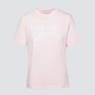 Koszulki i topy damskie - REEBOK T SHIRT IDENTITY BIG LOGO TEE - miniaturka - grafika 1