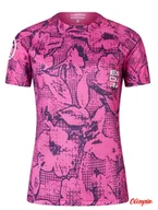 Koszulki rowerowe - Koszulka rowerowa Endura Grid Floral WMS LTD Printed S/S Tee - miniaturka - grafika 1
