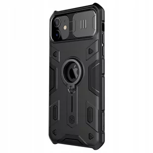Nillkin Etui CamShield Armor Case iPhone 11, czarne 6902048198524 - Etui i futerały do telefonów - miniaturka - grafika 1