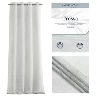 Ameliahome Firana Na Przelotkach Trossa 140X270 - Firany - miniaturka - grafika 1