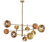 Lampy sufitowe - Redo 01-2781 - Żyrandol ROY 10xG9/10W/230V - miniaturka - grafika 1