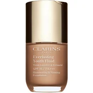 Podkłady do twarzy - Clarins 112.3 Sandalwood Everlasting Youth Fluid Podkład 30ml - miniaturka - grafika 1