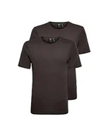 Koszulki męskie - G-STAR RAW Męski T-shirt Basic Slim 2-pak, czarny (Black 124-990), XL - miniaturka - grafika 1
