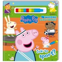 Peppa Pig. Wodne Zgadywanki. Część 3 - Kolorowanki, wyklejanki - miniaturka - grafika 1