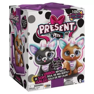 Spin Master Present Pets Glitter - Elegancik - - Maskotki i pluszaki - miniaturka - grafika 2