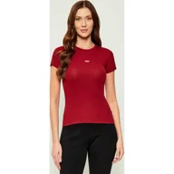 Bluzki damskie - Guess Jeans Bluzka Slim Fit - miniaturka - grafika 1