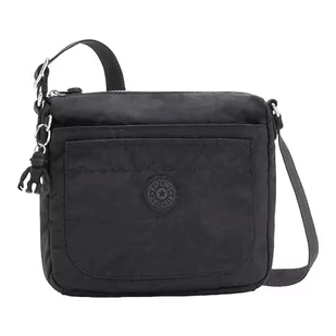 Kipling Sebastian mała torba na ramię, 23 x 22 x 2,8, czarna, Black Noir, SEBASTIAN - Torebki damskie - miniaturka - grafika 1