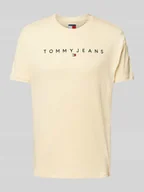 Koszulki męskie - T-shirt o kroju regular fit z czystej bawełny z wyhaftowanym logo - miniaturka - grafika 1