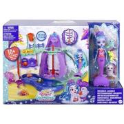 Lalki dla dziewczynek - Mattel zestaw Enchantimals Podwodne królestwo Aquapark HCG03 - miniaturka - grafika 1
