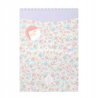 Planery - ND39_570782 PLANER DZIENNY A5/70K OXF FLORAL FOL - miniaturka - grafika 1