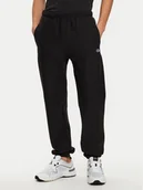 Spodnie sportowe męskie - Champion Spodnie dresowe 220709 Czarny Relaxed Fit - miniaturka - grafika 1